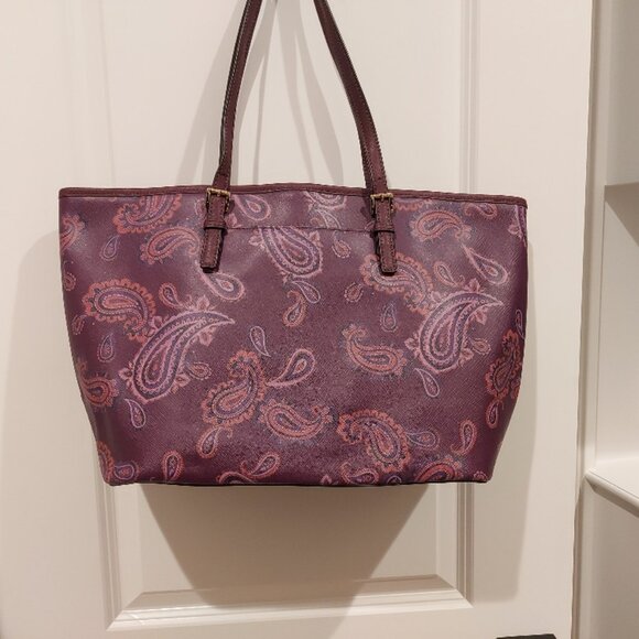 Michael Kors Paisley Tote Bag - Picture 2 of 7